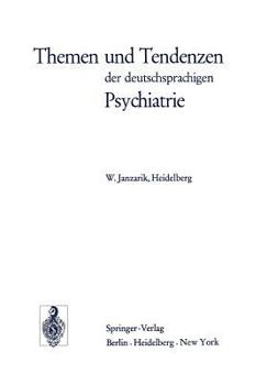 Paperback Themen Und Tendenzen Der Deutschsprachigen Psychiatrie [German] Book
