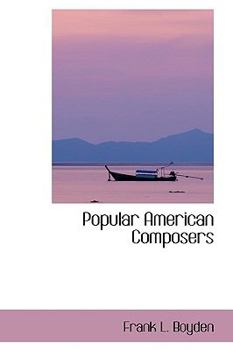 Paperback Popular American Composers Book