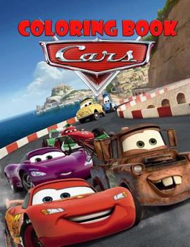 Paperback Cars Coloring Book: Disney, Pixar, (50 Pages) Children Coloring Book