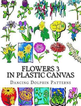 Paperback Flowers 3: in Plastic Canvas Book