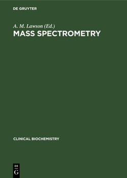 Hardcover Mass Spectrometry Book