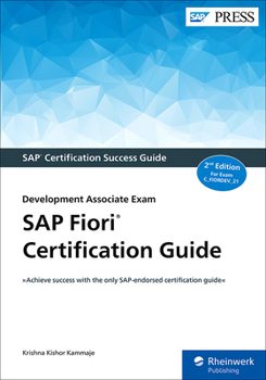 Paperback SAP Fiori Certification Guide: Development Associate Exam Book
