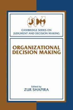Paperback Organizational Decision Making Book