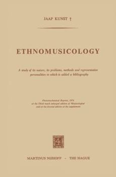 Paperback Ethnomusicology: A Study of Its Nature, Its Problems, Methods and Representative Personalities to Which Is Added a Bibliography Book