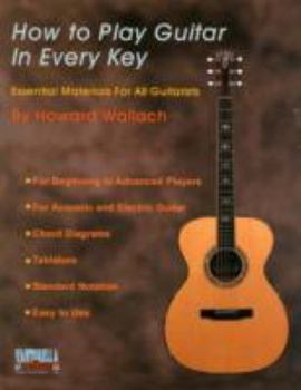 Paperback How To Play Guitar in Every Key Book
