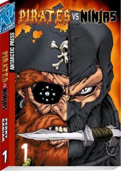 Paperback Pirates vs. Ninjas Pocket Manga Volume 1 Book