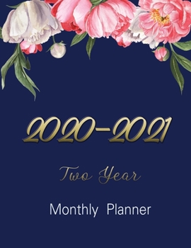 Paperback 2020-2021 two year planner: Daily Agenda, Weekly Planner including Jan 1, 2020 to Dec 31, 2021 2 Year calendar,24 Month Organizer Schedule Agenda Book