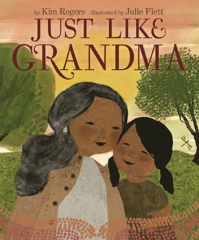 Library Binding Just Like Grandma Book