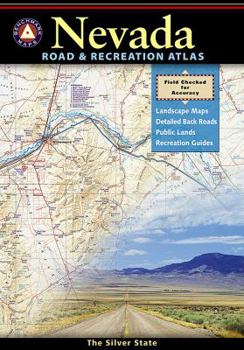 Paperback Nevada Benchmark Road & Recreation Atlas Book