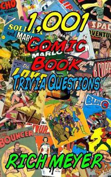 Paperback 1,001 Comic Book Trivia Questions Book