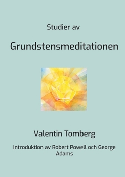 Paperback Studier av Grundstensmeditationen [Swedish] Book