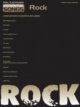 Paperback Essential Songs - Rock Book