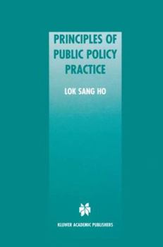 Hardcover Principles of Public Policy Practice Book