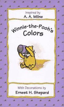 Hardcover Winnie-The-Pooh's Colors Book