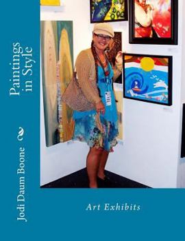 Paperback Paintings in Style: Art Exhibits Book