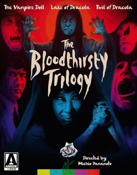 Blu-ray The Bloodthirsty Trilogy Book