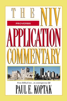 Proverbs (NIV Application Commentary) - Book  of the NIV Application Commentary, Old Testament