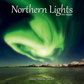 Calendar 2023 Northern Lights Wall Calendar Book