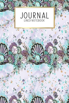 Paperback Journal Lined Notebook: Audrey Mermaids - Blank Lined Journal - Gratitude Journal - 6" x 9" 100 Pg -Motivational Quotes - Self-Care - Diary - Book