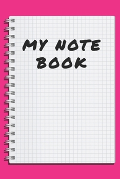 My notebook: Blank Lined Journal , (122 Page, 6 x 9 inch) Soft Cover, Matte Finish