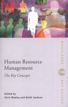 Paperback Human Resource Management: The Key Concepts Book
