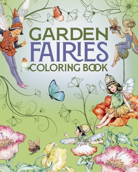 Paperback Garden Fairies Coloring Book
