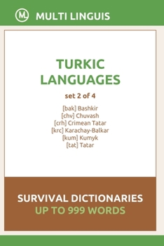 Paperback Turkic Languages Survival Dictionaries (Set 2 of 4) Book