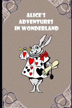 Paperback Alice in Wonderland (Annotated) Fiction, Fantasy, Epic Illustrated Book