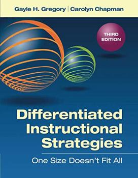 Paperback Differentiated Instructional Strategies: One Size Doesn′t Fit All Book
