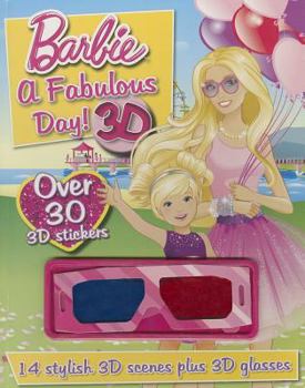 Paperback Barbie 3D: A Fabulous Day! Book