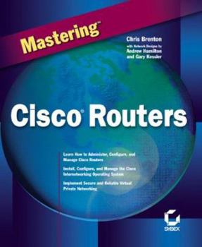 Hardcover Mastering Cisco Routers Book