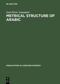 Hardcover Metrical Structure of Arabic Book