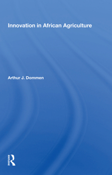 Paperback Innovation in African Agriculture Book