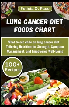 Paperback Lung Cancer Diet Foods Chart: What to eat while on lung cancer diet - A Comprehensive guide that Tailors Nutrition for Strength, Symptom Management, [Large Print] Book
