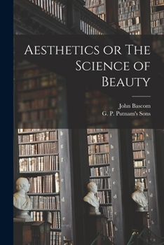 Paperback Aesthetics or The Science of Beauty Book