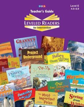 Paperback Kaleidoscope Leveled Readers for Intervention Teacher's Guide, Level E Book