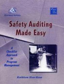 Paperback Safety Auditing Made Easy: A Checklist Approach to Program Management Book