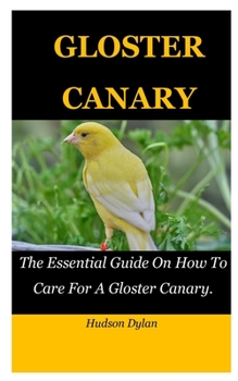 Paperback Gloster Canary: The Essential Guide On How To Care For A Gloster Canary. Book