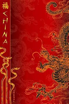 Paperback China Journal: Chinese Gifts / Gift / Presents ( Large Notebook with Lucky Bamboo & Dragon ) (World Cultures) Book