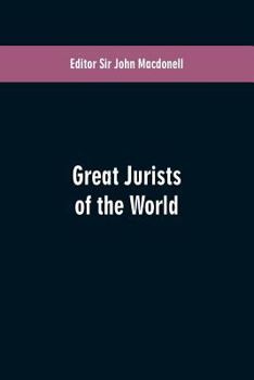 Paperback Great Jurists of the World Book