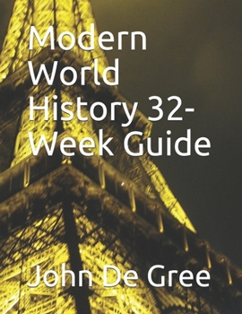 Paperback Modern World History 32-Week Guide Book