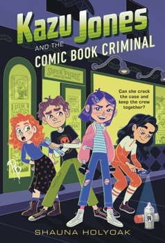 Paperback Kazu Jones and the Comic Book Criminal Book