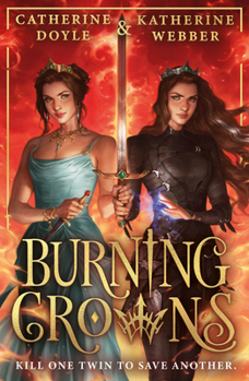 Paperback Burning Crowns_twin Crowns3 PB Book