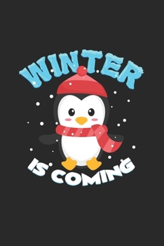 Paperback Winter is coming: 6x9 Penguins - lined - ruled paper - notebook - notes Book