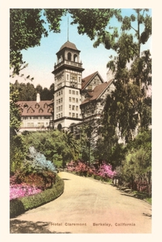 Paperback Vintage Journal Hotel Claremont, Berkeley, California Book