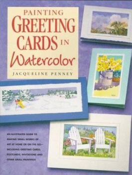 Paperback Painting Greeting Cards in Watercolor Book