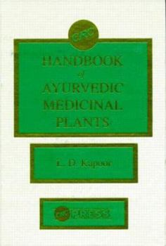 Hardcover CRC Handbook of Ayurvedic Medicinal Plants Book