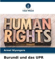 Paperback Burundi und das UPR [German] Book