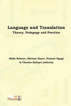 Paperback Language and Translation: Theory, Pedagogy and Practice Book