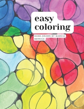 Paperback Easy Coloring Book